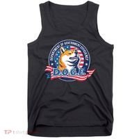 D.O.G.E Department Of Government Efficiency Doge Tank Top thumb 0