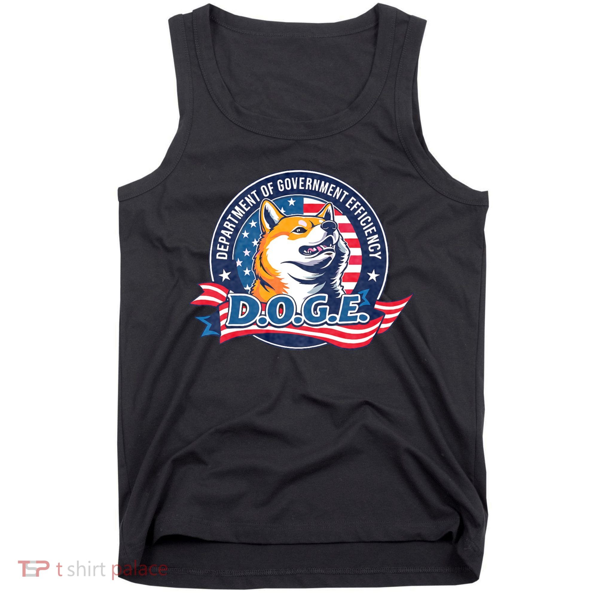 D.O.G.E Department Of Government Efficiency Doge Tank Top