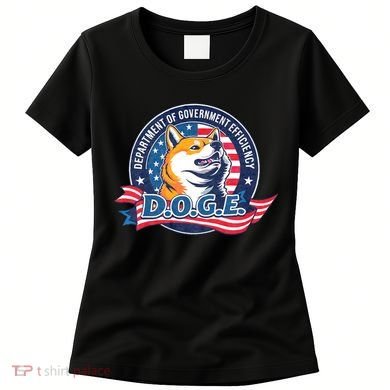 D.O.G.E Department Of Government Efficiency Doge Women's T-Shirt
