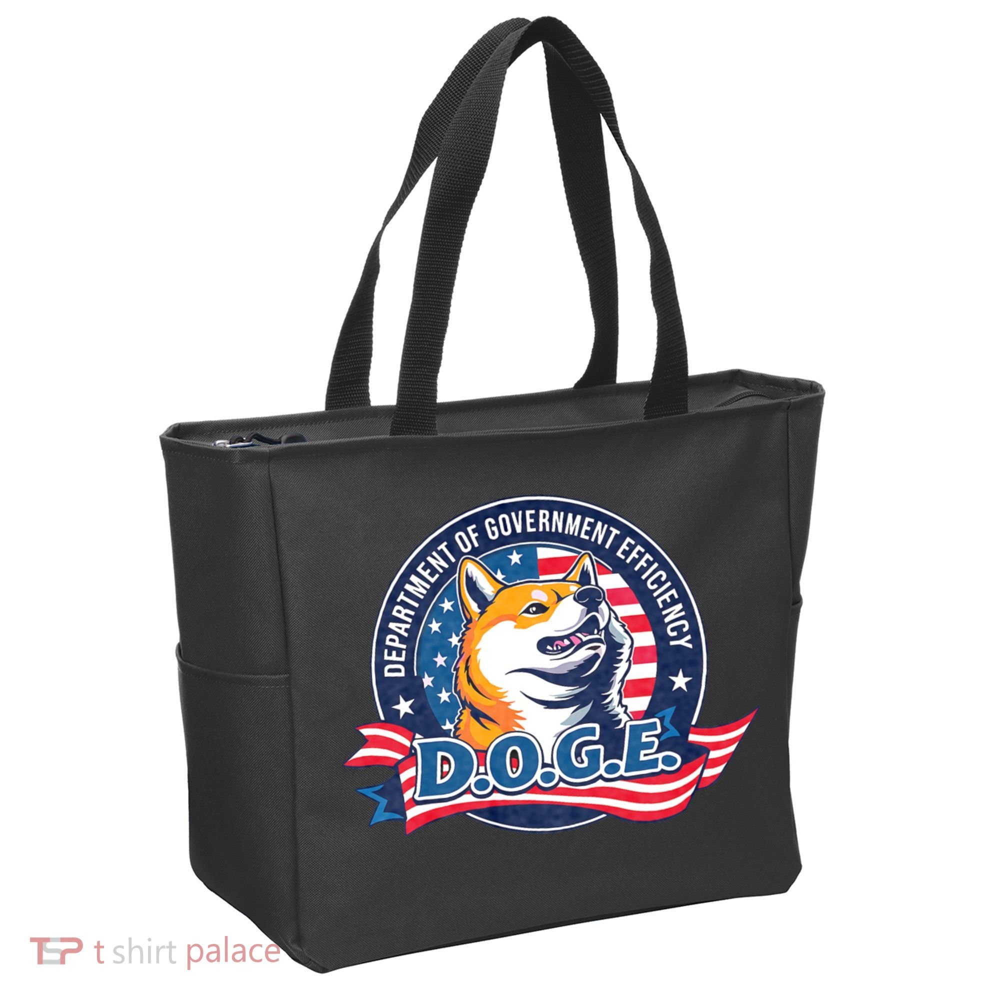 D.O.G.E Department Of Government Efficiency Doge Tote Bag