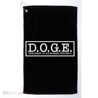 Doge Department Of Government Efficiency Golf Towel thumb 0