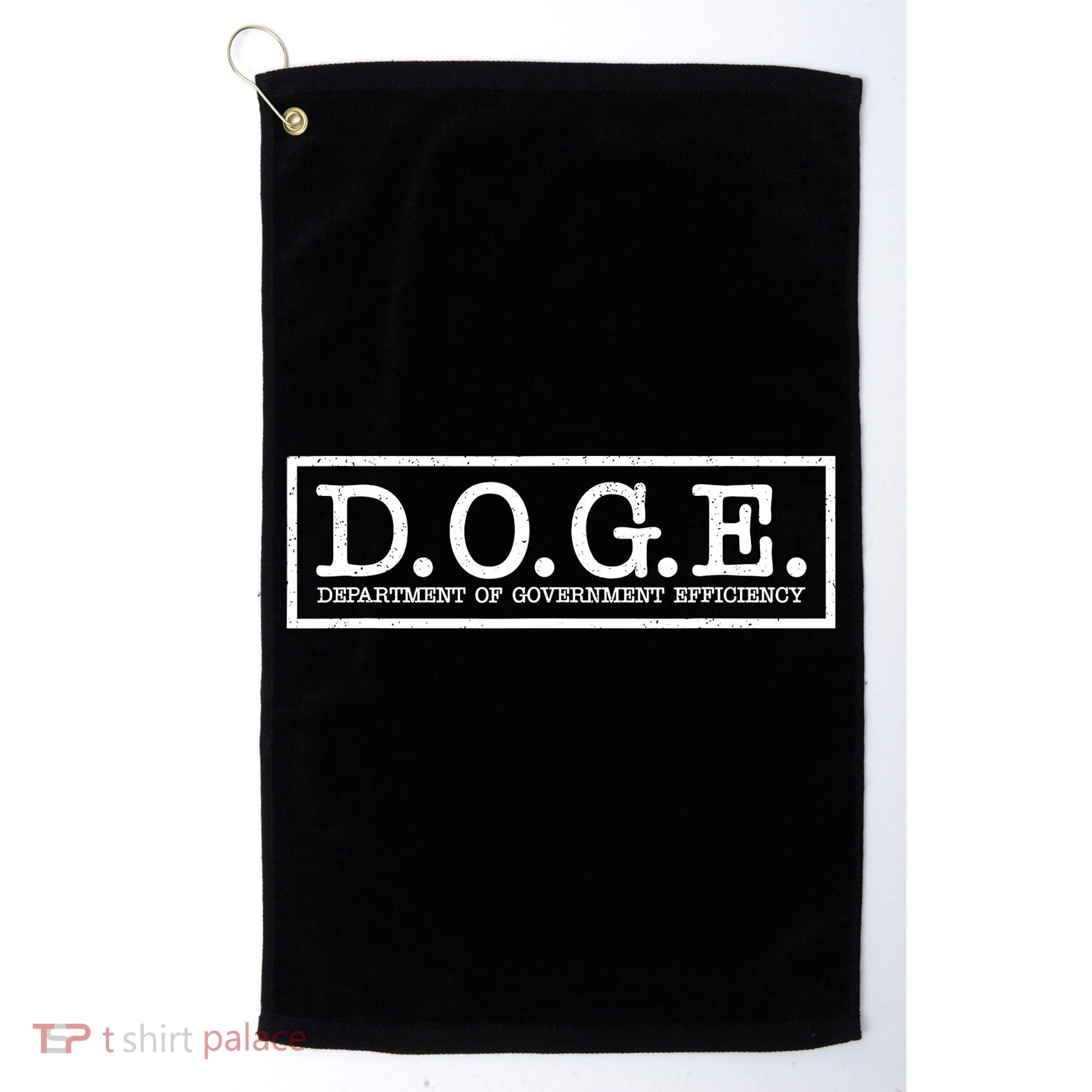 Doge Department Of Government Efficiency Golf Towel