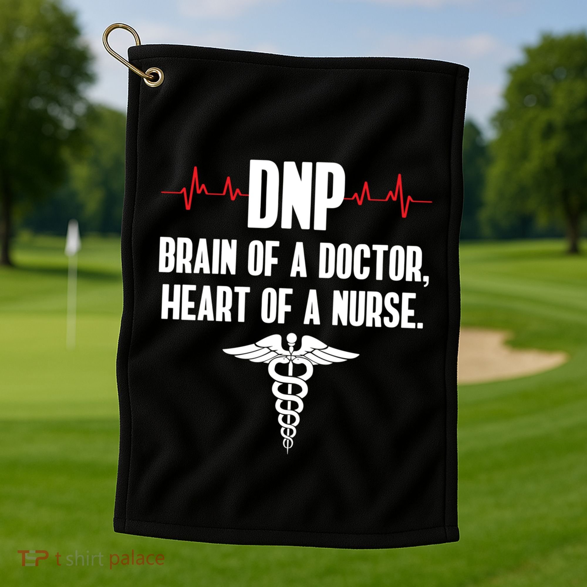 Dnp Doctor Of Nursing Practice Brain Rn Nurse Da1 Gift Golf Towel