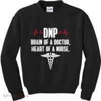 Dnp Doctor Of Nursing Practice Brain Rn Nurse Da1 Gift Kids Sweatshirt thumb 0