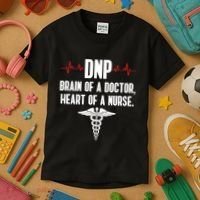 Dnp Doctor Of Nursing Practice Brain Rn Nurse Da1 Gift Kids T-Shirt thumb 3