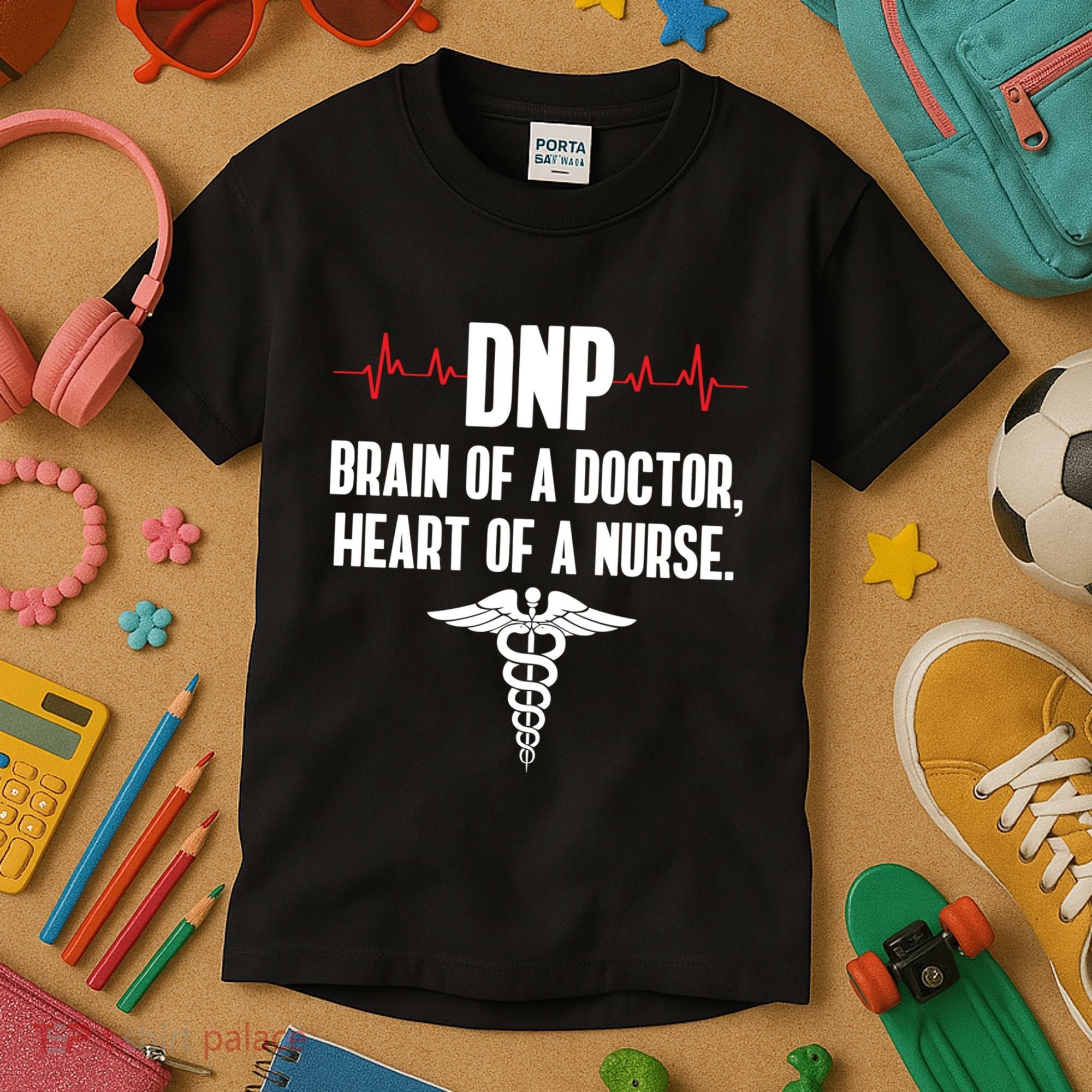 Dnp Doctor Of Nursing Practice Brain Rn Nurse Da1 Gift Kids T-Shirt