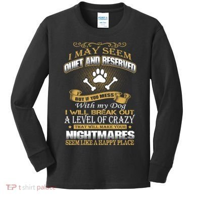 Dog Kids Long Sleeve Shirt