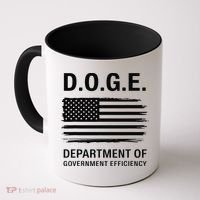 Doge Department Of Government Efficiency Gift Coffee Mug thumb 0