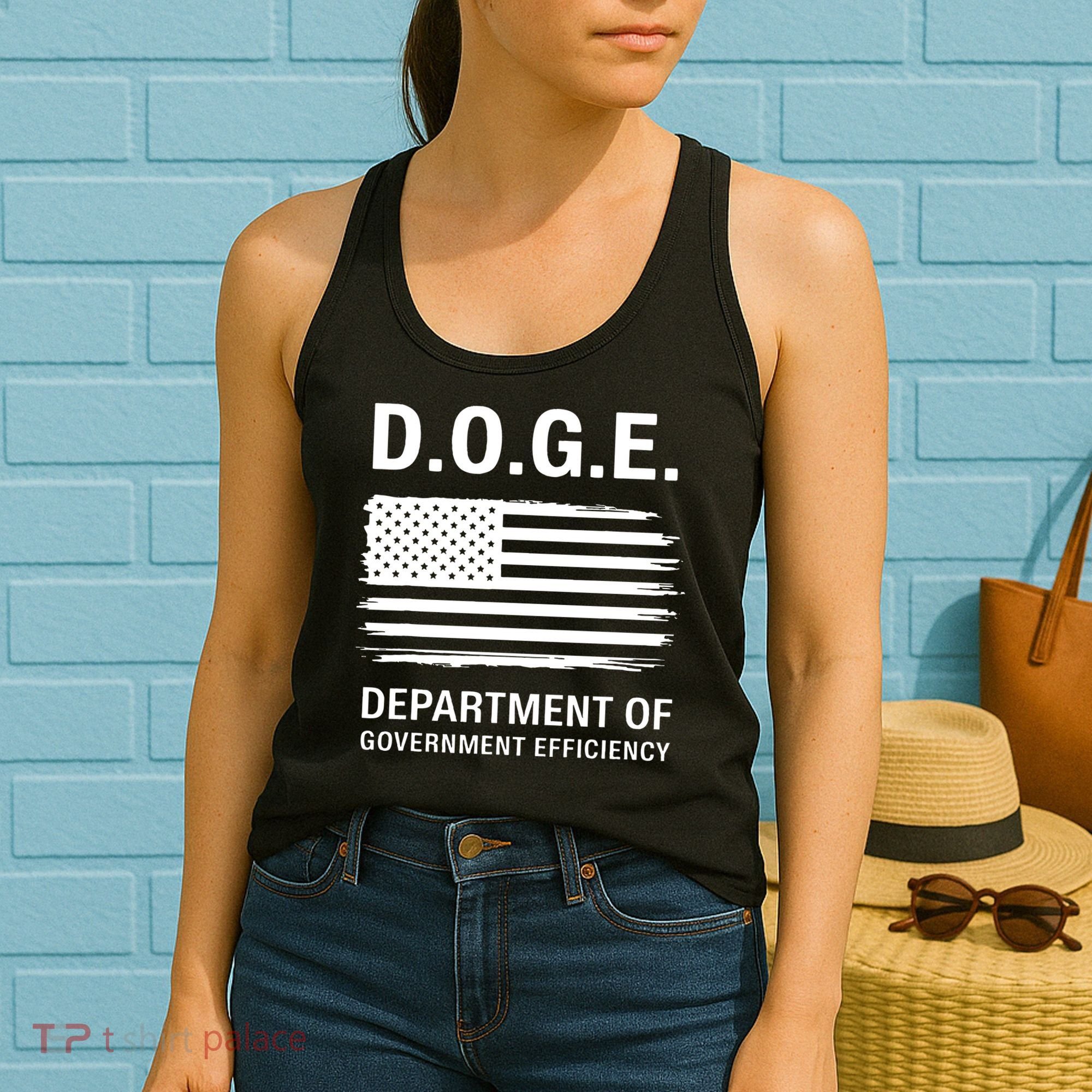 Doge Department Of Government Efficiency Gift Women's Tank Top