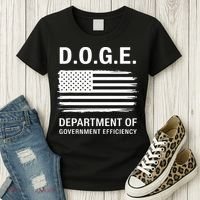 Doge Department Of Government Efficiency Gift Women's T-Shirt thumb 3