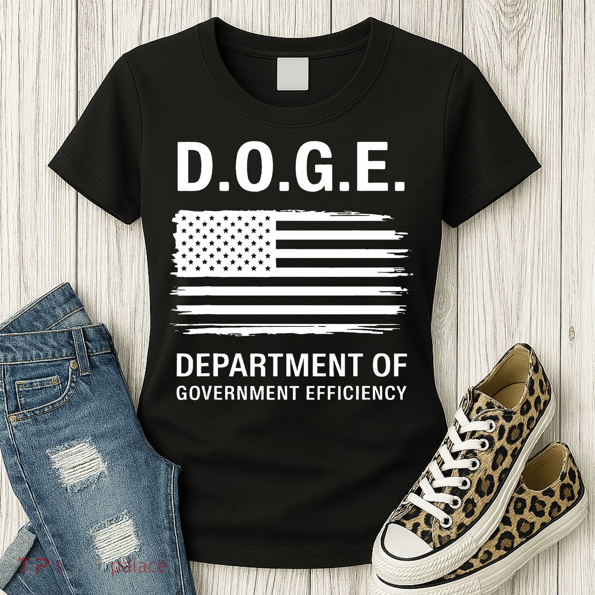 Doge Department Of Government Efficiency Gift Women's T-Shirt
