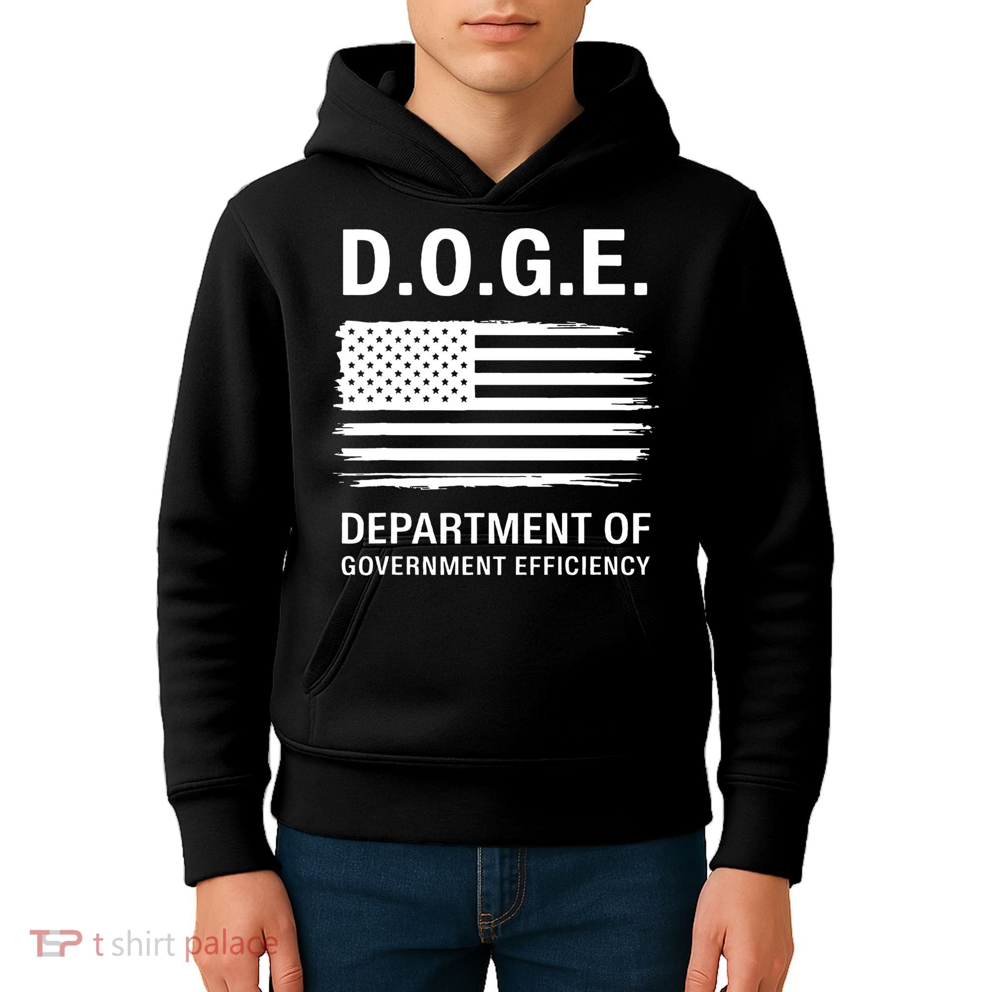 Doge Department Of Government Efficiency Gift Kids Hoodie