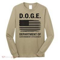 Doge Department Of Government Efficiency Gift Long Sleeve Shirt thumb 0
