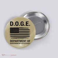 Doge Department Of Government Efficiency Gift Button thumb 0