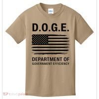 Doge Department Of Government Efficiency Gift Kids T-Shirt thumb 0