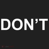 Don't Women's Sweatshirt thumb 2