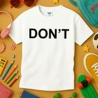 Don't Kids T-Shirt thumb 3