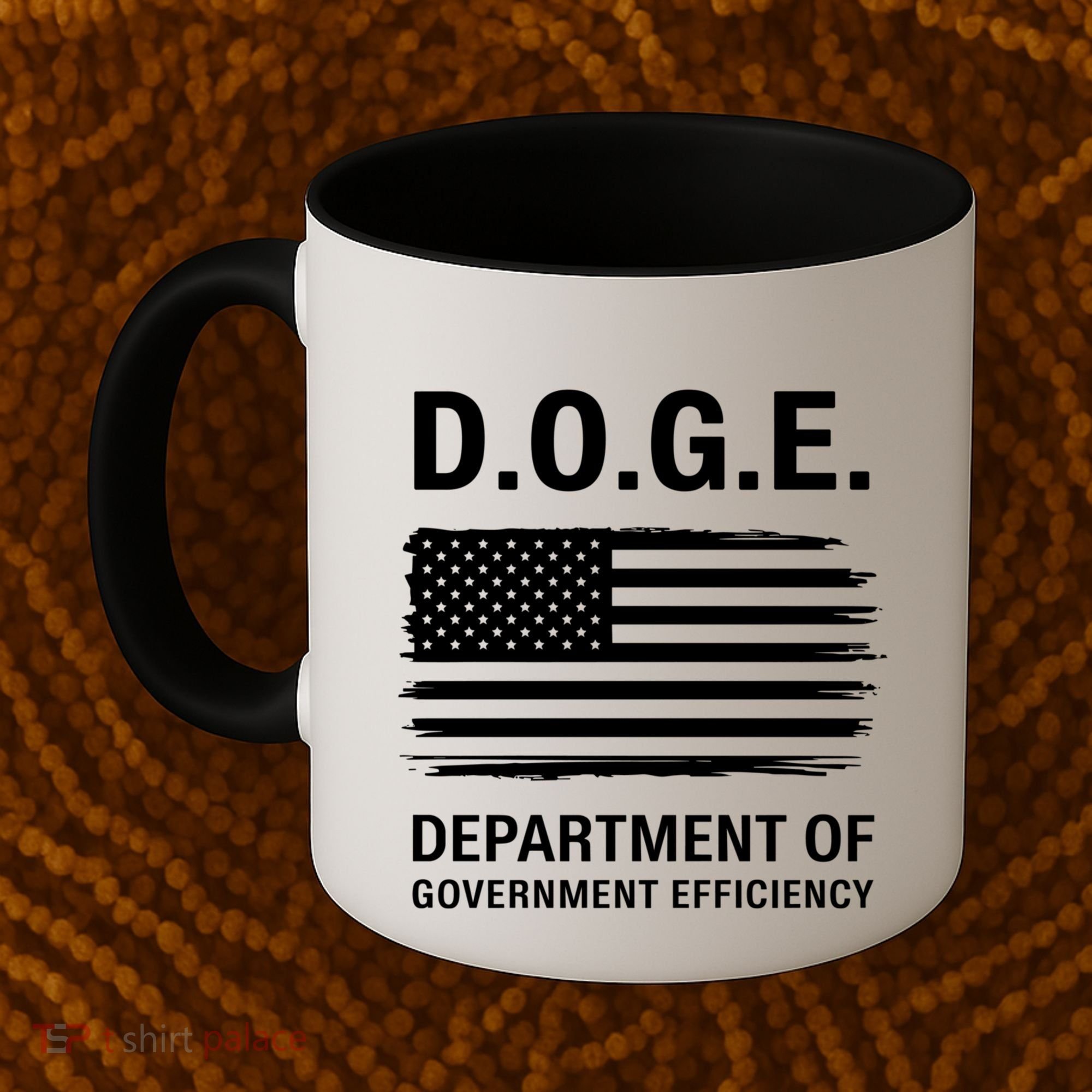 D.O.G.E Department Of Government Efficiency Doge Coffee Mug