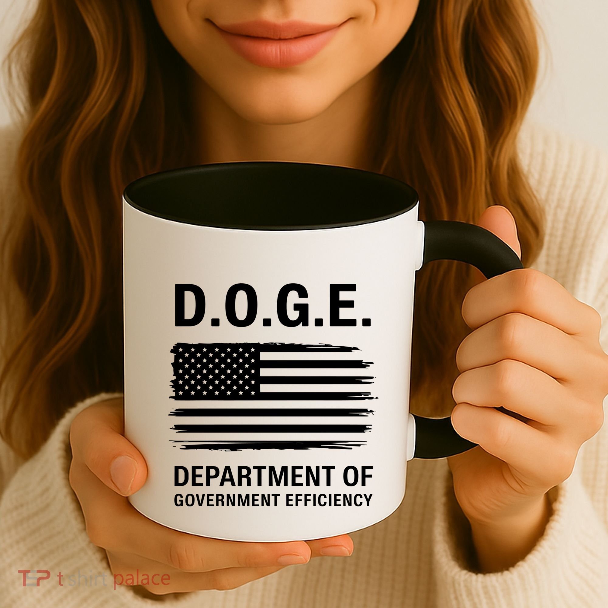 D.O.G.E Department Of Government Efficiency Doge Coffee Mug
