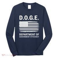 D.O.G.E Department Of Government Efficiency Doge Long Sleeve Shirt thumb 0