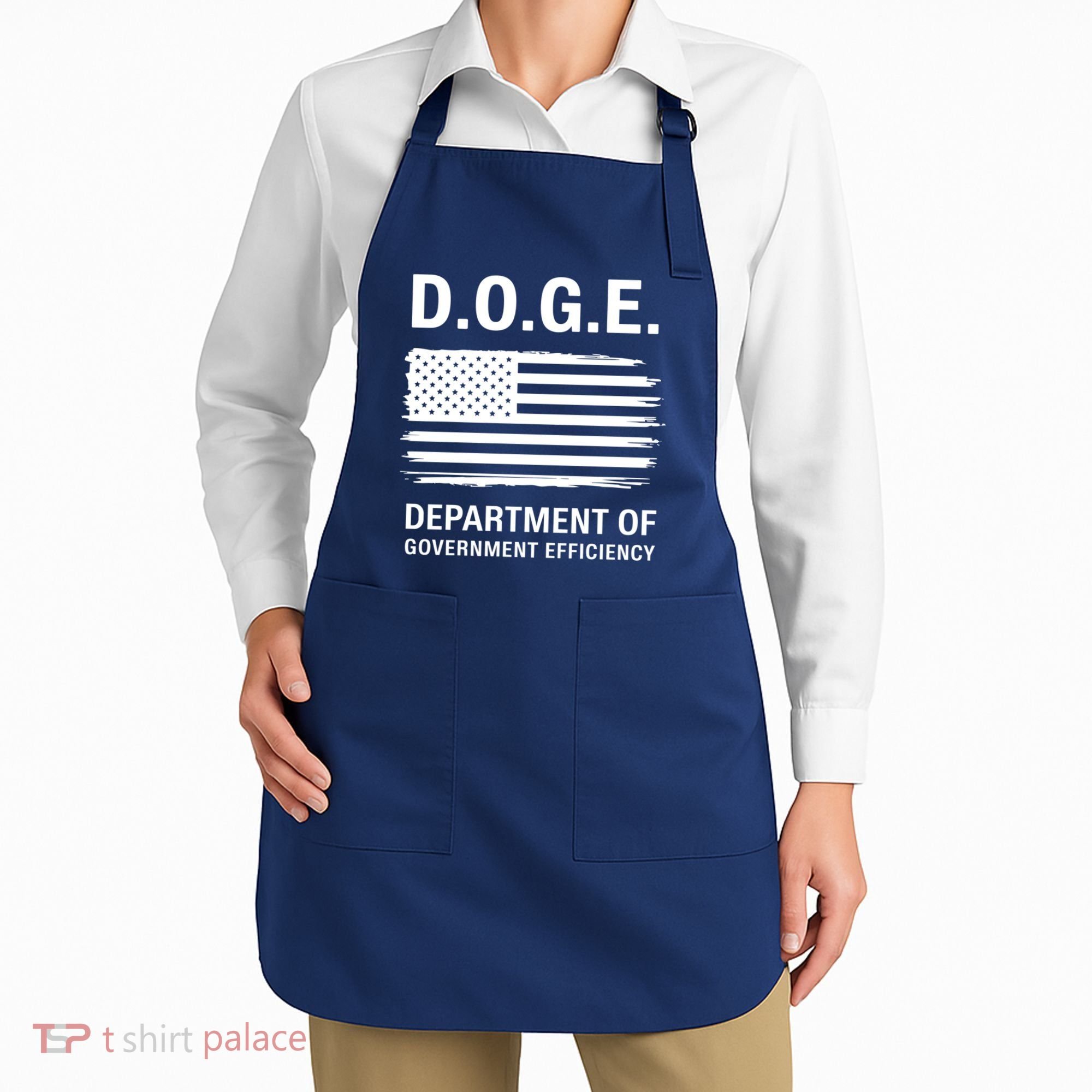 D.O.G.E Department Of Government Efficiency Doge Apron