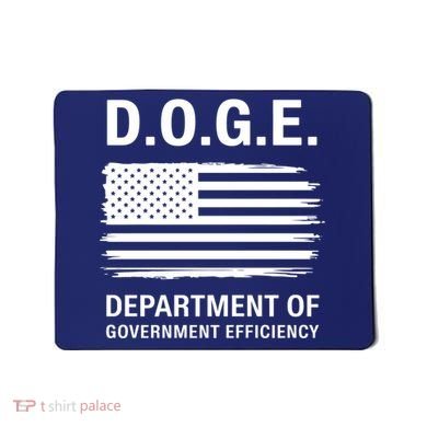 D.O.G.E Department Of Government Efficiency Doge Mousepad