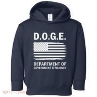 D.O.G.E Department Of Government Efficiency Doge Toddler Hoodie thumb 0