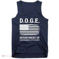 D.O.G.E Department Of Government Efficiency Doge Tank Top thumb 0