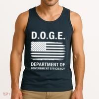 D.O.G.E Department Of Government Efficiency Doge Tank Top thumb 3