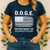 D.O.G.E Department Of Government Efficiency Doge Women's T-Shirt thumb 2