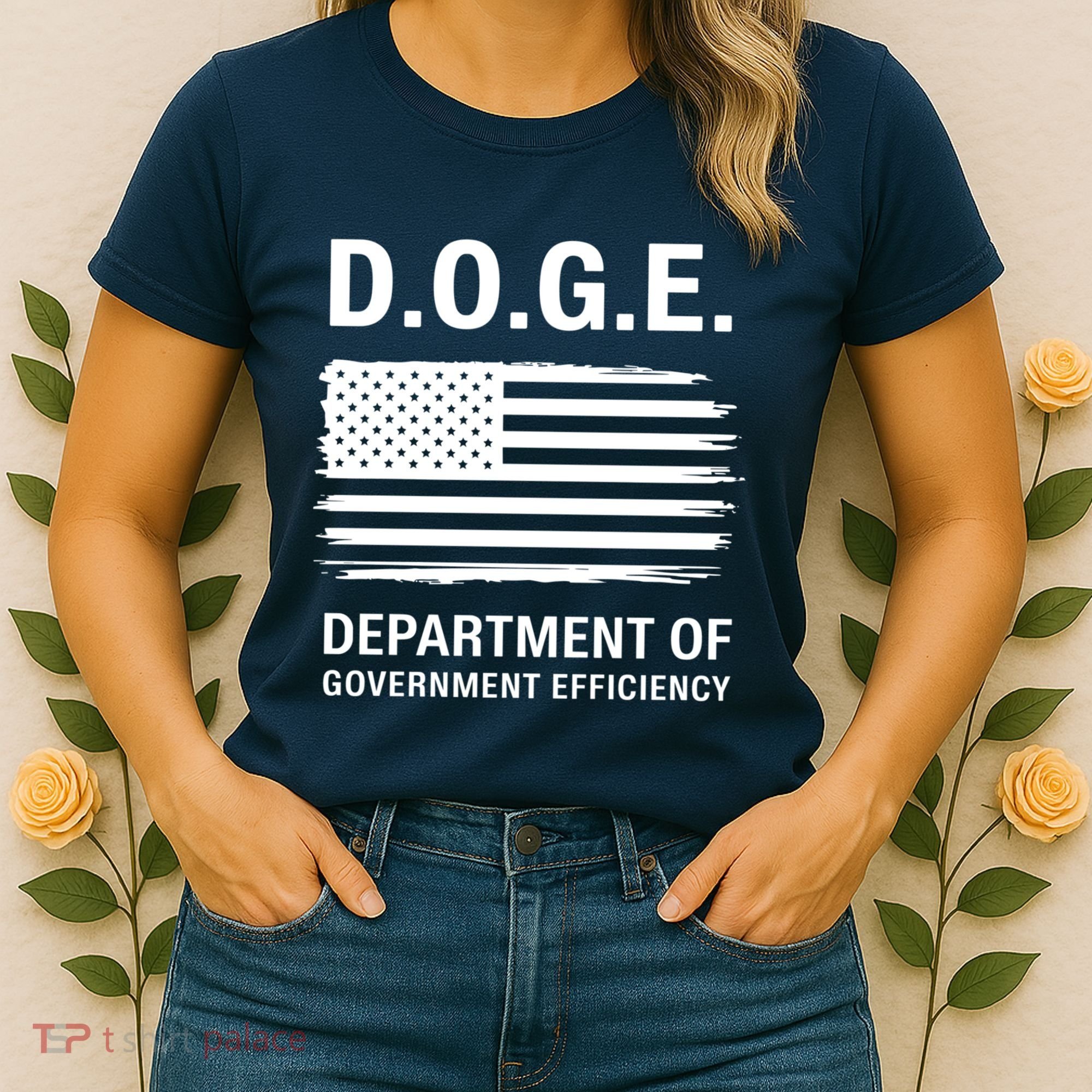 D.O.G.E Department Of Government Efficiency Doge Women's T-Shirt