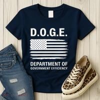 D.O.G.E Department Of Government Efficiency Doge Women's T-Shirt thumb 3