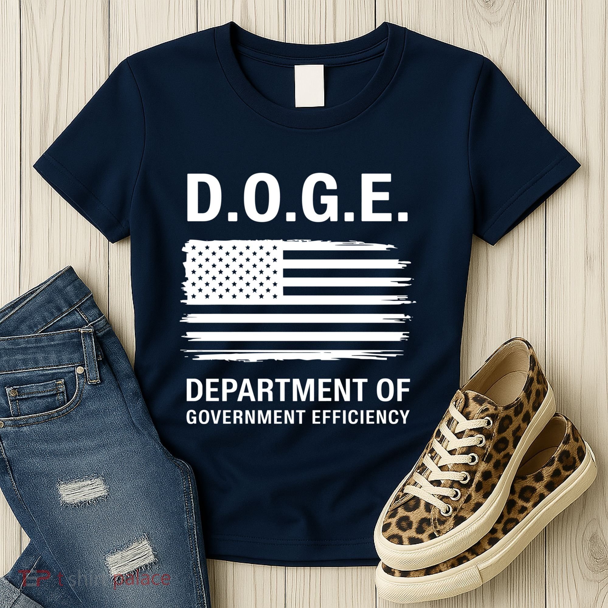 D.O.G.E Department Of Government Efficiency Doge Women's T-Shirt