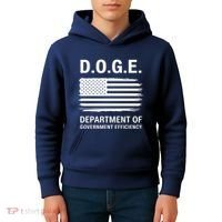 D.O.G.E Department Of Government Efficiency Doge Kids Hoodie thumb 4