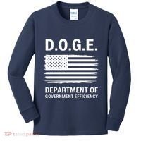 D.O.G.E Department Of Government Efficiency Doge Kids Long Sleeve Shirt thumb 0