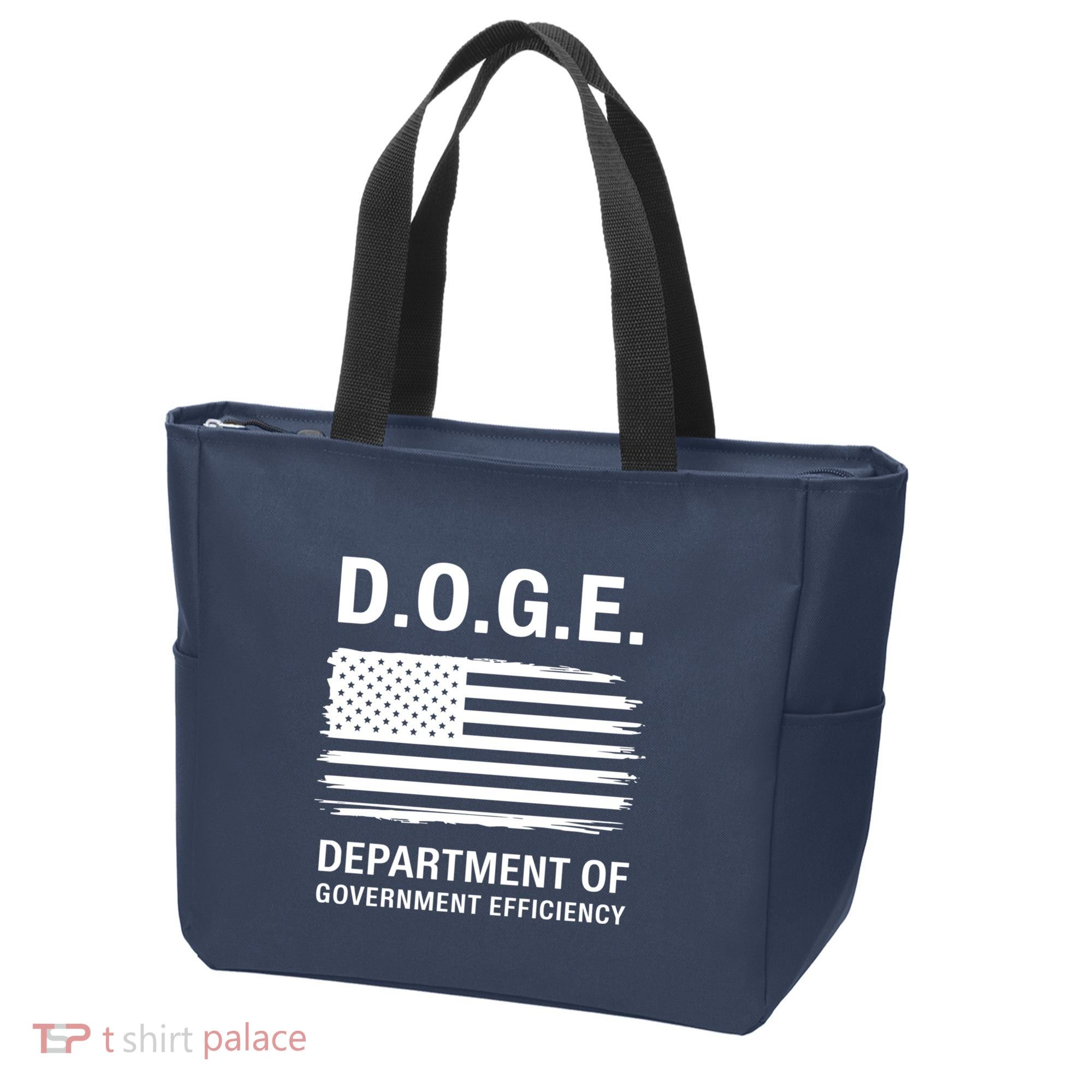 D.O.G.E Department Of Government Efficiency Doge Tote Bag