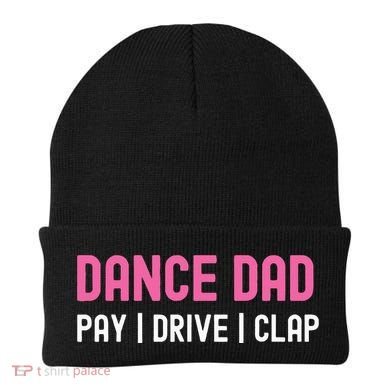 Dance Dad Pay Drive Clap Beanie