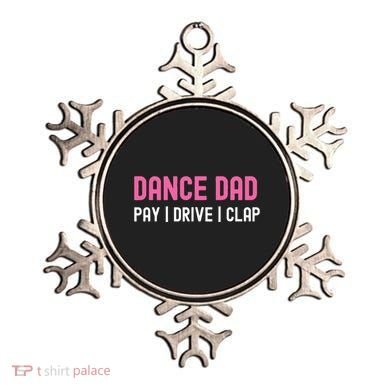 Dance Dad Pay Drive Clap Ornament
