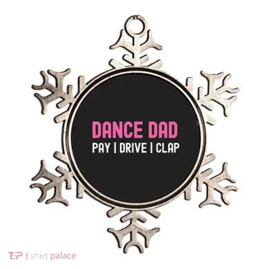 Dance Dad Pay Drive Clap Ornament