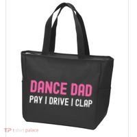 Dance Dad Pay Drive Clap Tote Bag thumb 3