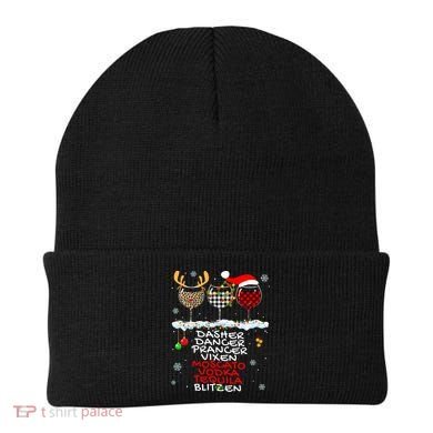 Dasher Dancer Prancer Vixen Moscato Vodka Tequila Blitzen Cool Gift Beanie