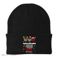 Dasher Dancer Prancer Vixen Moscato Vodka Tequila Blitzen Cool Gift Beanie thumb 0