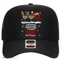 Dasher Dancer Prancer Vixen Moscato Vodka Tequila Blitzen Cool Gift Hat thumb 0