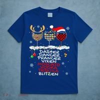 Dasher Dancer Prancer Vixen Moscato Vodka Tequila Blitzen Cool Gift T-Shirt thumb 5