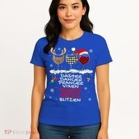 Dasher Dancer Prancer Vixen Moscato Vodka Tequila Blitzen Cool Gift Women's T-Shirt thumb 4