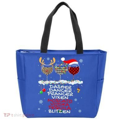 Dasher Dancer Prancer Vixen Moscato Vodka Tequila Blitzen Cool Gift Tote Bag