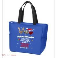 Dasher Dancer Prancer Vixen Moscato Vodka Tequila Blitzen Cool Gift Tote Bag thumb 3