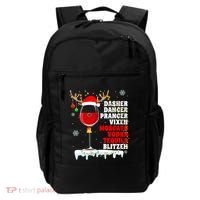 Dasher Dancer Prancer Vixen Moscato Vodka Tequila Blitzen Gift Backpack thumb 0