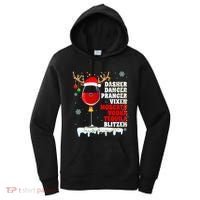 Dasher Dancer Prancer Vixen Moscato Vodka Tequila Blitzen Gift Women's Hoodie thumb 0