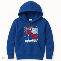Dasher Dancer Prancer Vixen Moscato Vodka Tequila Blitzen Gift Kids Hoodie thumb 0